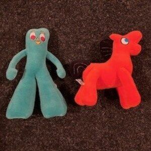 Gumby & Pokey Plush Figures